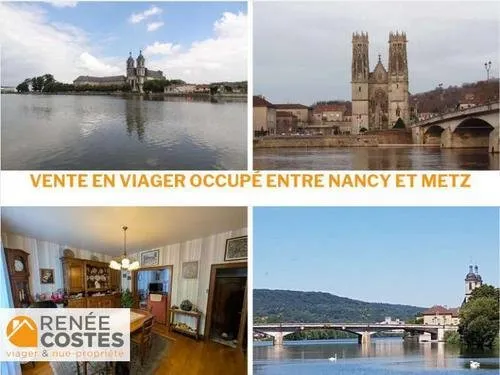 Viager occupé - F86-H88 ans - PONT A MOUSSON (54700)