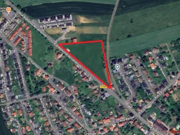 Terrain 305 m²