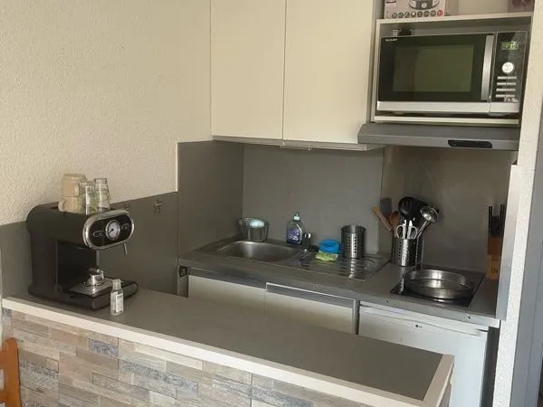 Studio 4 places entièrement refait au Sauze