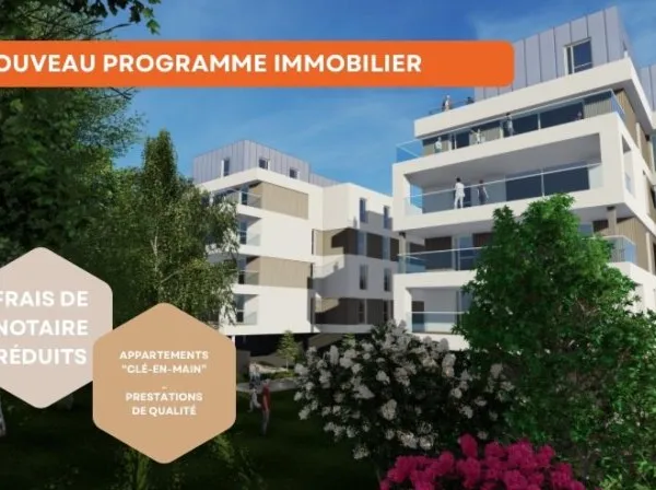 Appartement T2 neuf avec terrasse