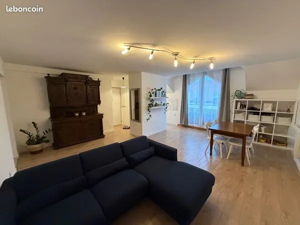 T3 lumineux 69m² - 2 chambres - garage - résidence sécurisée - Faulquemont
