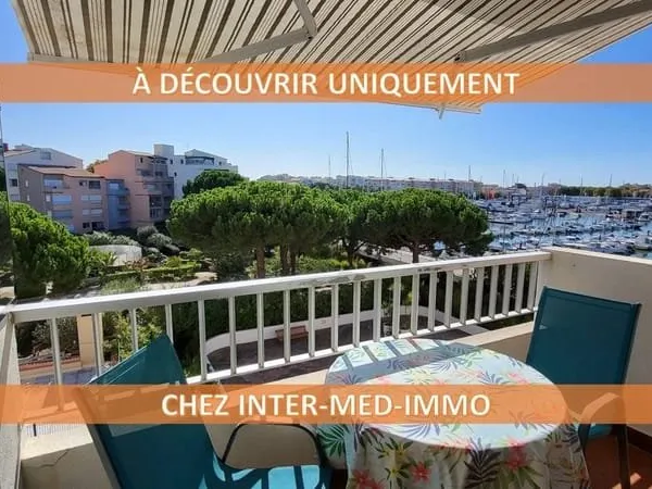 Le Cap d'Agde 34300 Centre Port proche commodités et agréable Te