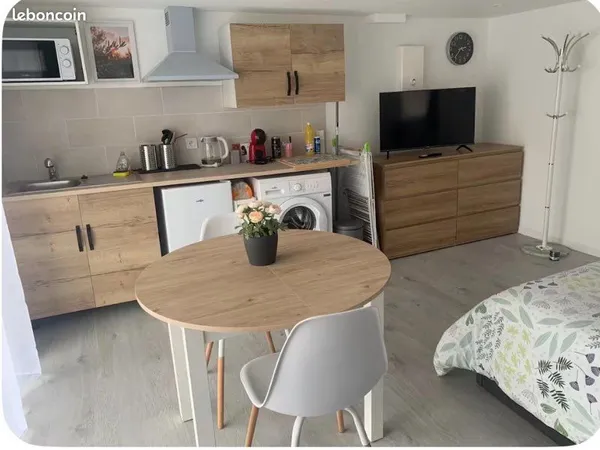 Studio meublé 20m2 pour moyenne durée