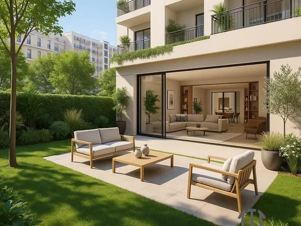 BEAU T2 EN REZ DE JARDIN