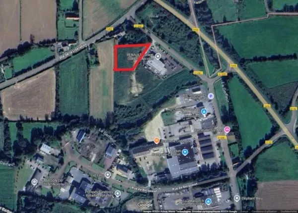 Terrain 917 m²
