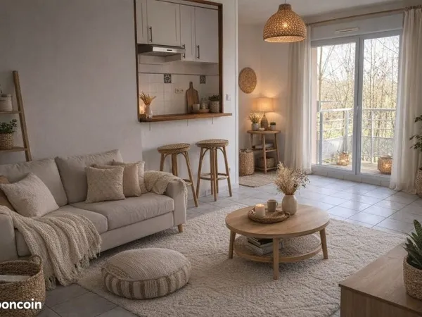 Appartement T2 Balcon+Parking privé