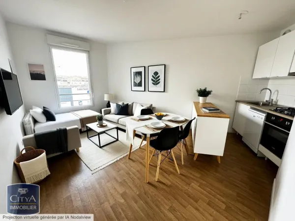 Appartement 1 pièce 22 m²