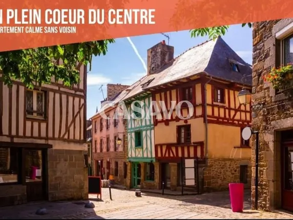 Vente Appartement 2 pièces de 68m² - 22000 Saint-Brieuc