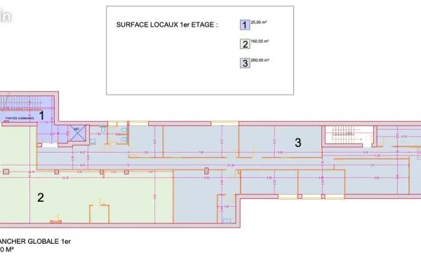 A LOUER LOCAL 280 m2