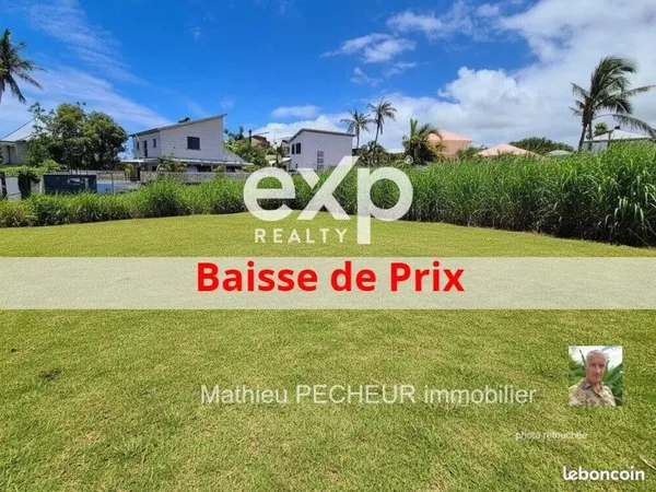 Terrain 719 m² Saint-Benoît