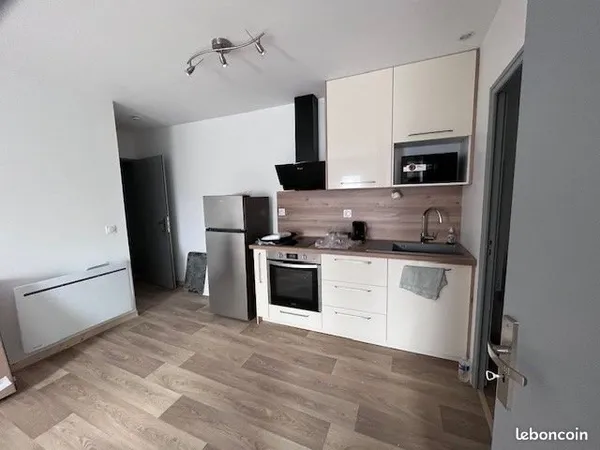 Bel appartement à louer, T3 meublé de 33m², entièrement rénovée (eau+élec+fibre inclus)