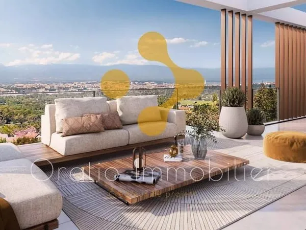 Exceptionnel T4 attique avec terrasse vue panoramique
