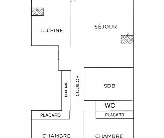 APPARTEMENT T3 55m2 + GARAGE 41m2