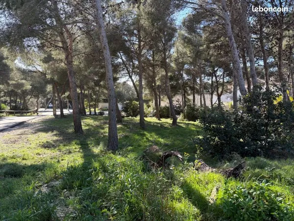 Vente terrain constructible La Couronne proche mer