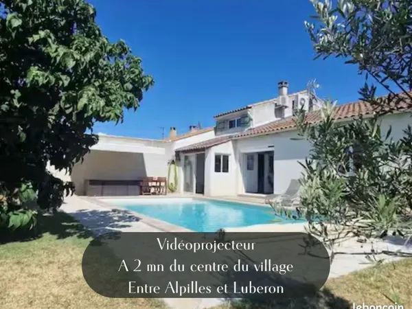 Grande maison meublée 5 chambres - Location au mois (janvier à mai)