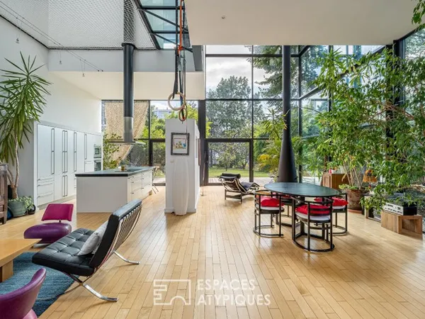 Maison bourgeoise d'exception avec extension en verre