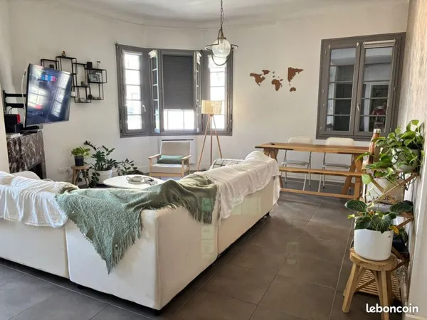 Maison T3 77m2 + garage + terrasse sans vis a vis