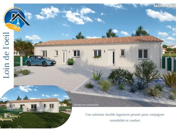Maison 6 pièces 60 m²