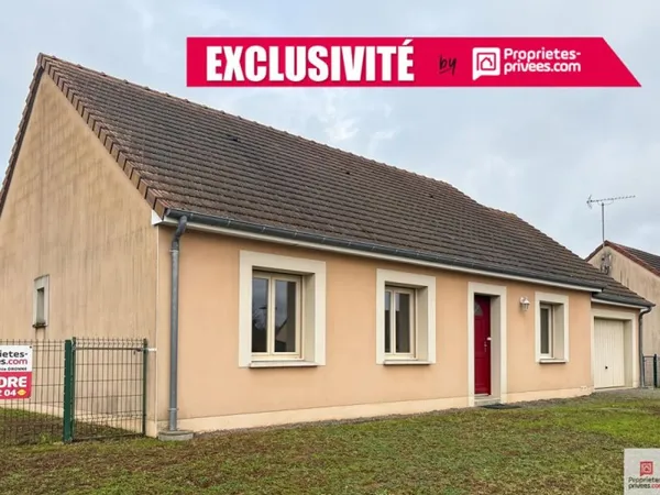 Maison plain pied - Courtillers 5 pièce(s) 80.04 m2