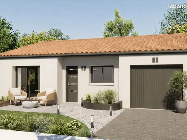 Maison 2 chambres + garage
