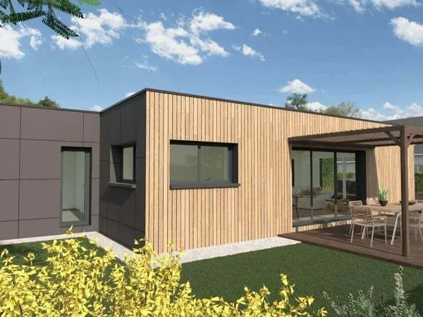 Maison neuve en ossature bois de 105 m² à La Mothe-Achard