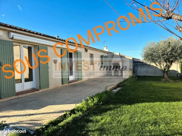 Charmante Maison de plain-pied 4 chambres