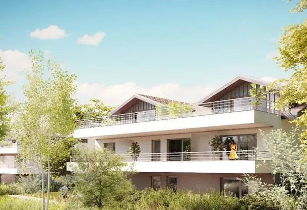 THONON quartier Ripaille / Concise - T4 en rez avec garage, parking et cave