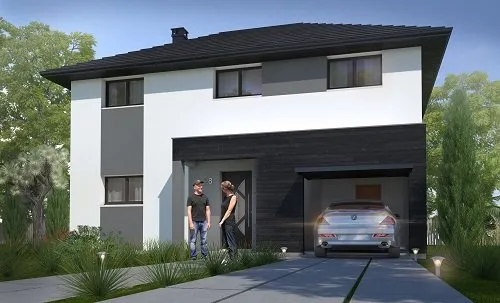 Terrain + maison 112 m²