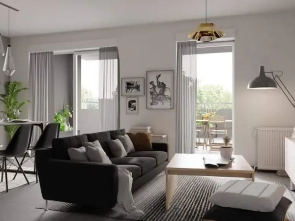 3 PIÈCES de 68m²