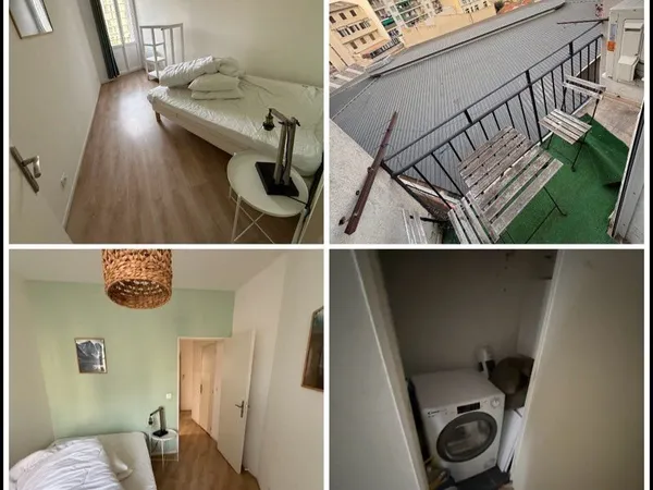 Colocation 2ch + 1suite - 80m2