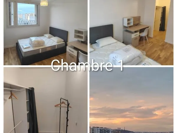 Urgent CHAMBRE EXCEPTIONNELLE DE 15M2
