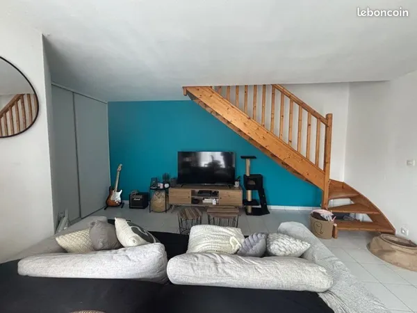 Appartement T2 duplex 59m2 à louer