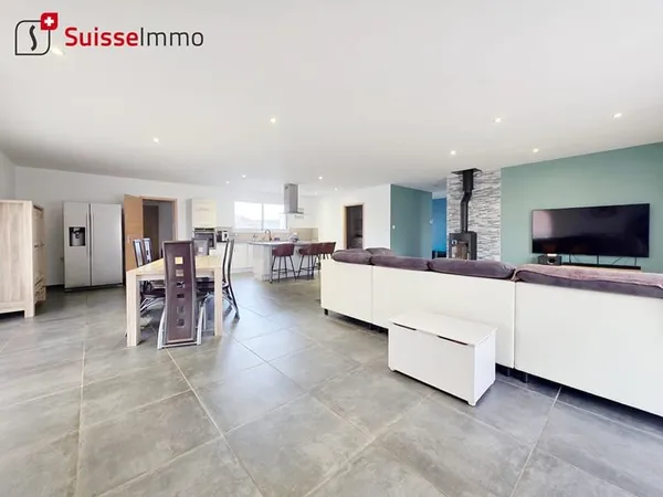 Maison d'architecte L Isle Sur Le Doubs 6 pièce(s) 164 m2