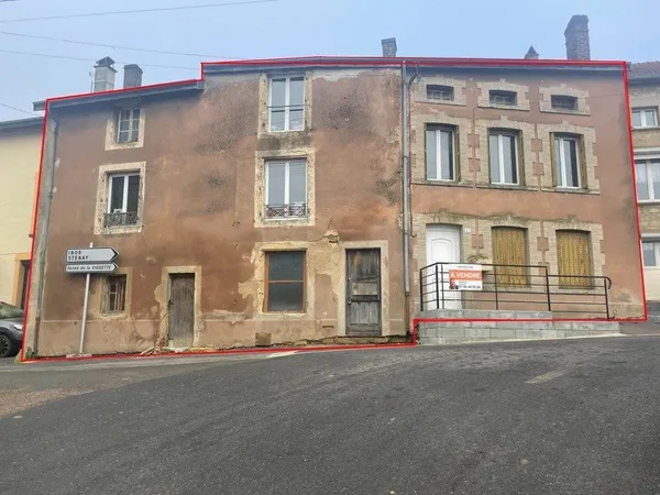 Maison à rénover énorme potentiel