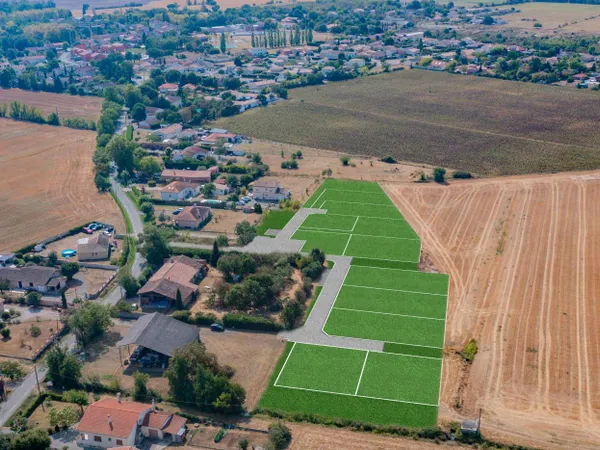 Terrain en individuel 609 m²