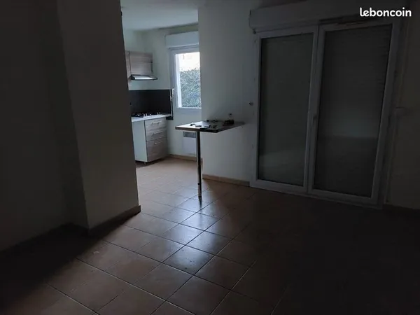 Appartement T2 en Rez-de-jardin avec terrasse