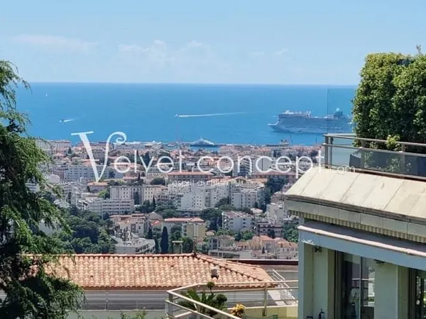 Appartement de 3 pièces vue mer, belle terrase, piscine