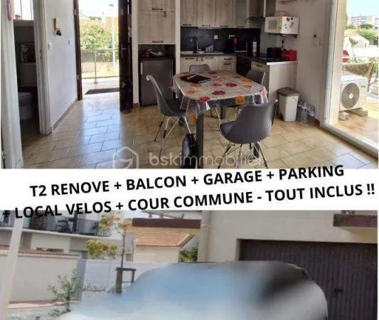 Appartement 2 pièces 29 m²