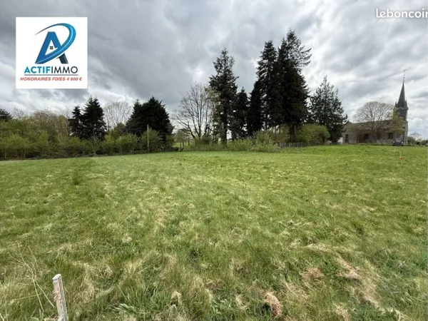 Terrain 973 m² Sainte-Opportune
