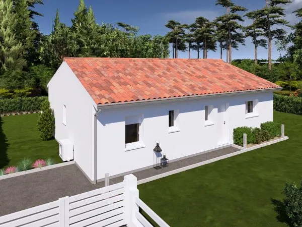 Maison neuve trois chambres à Linxe