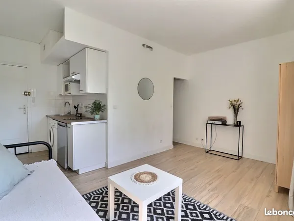 Appartement meublé 1 pièce de 22 m2 - refait à neuf en 2024 - quartier Ornano
