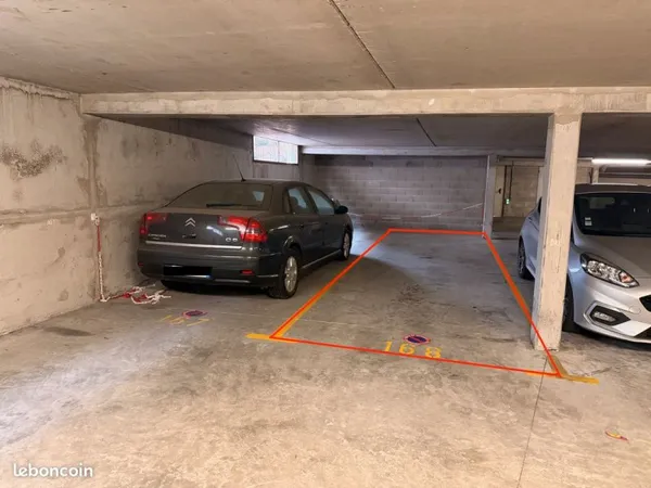 Double place de parking tandem - Sous-sol sécurisé - Haguenau (67500)