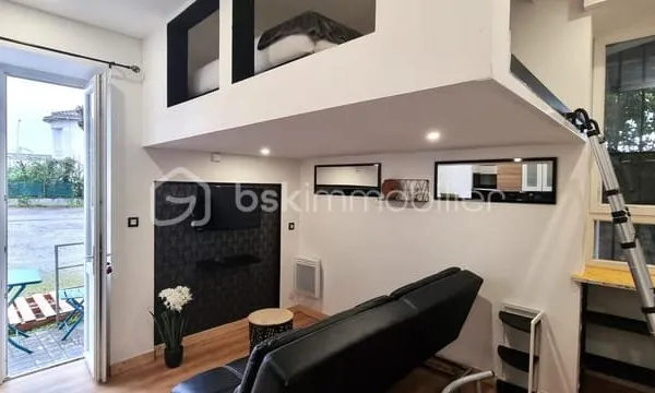 Agréable studio avec mezzanine à proximité de la gare