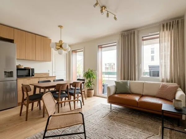 APPARTEMENT RÉCENT AVEC EXTÉRIEUR - 3 PIÈCES - 52 M²