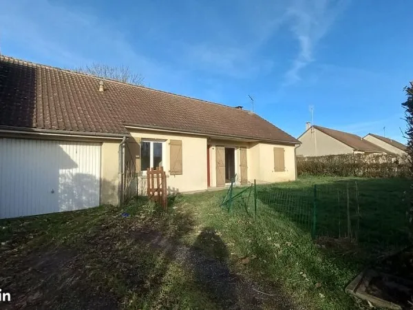 LOURDOUEIX ST PIERRE - À VENDRE Maison de plain-pied - 3 CHAMBRES