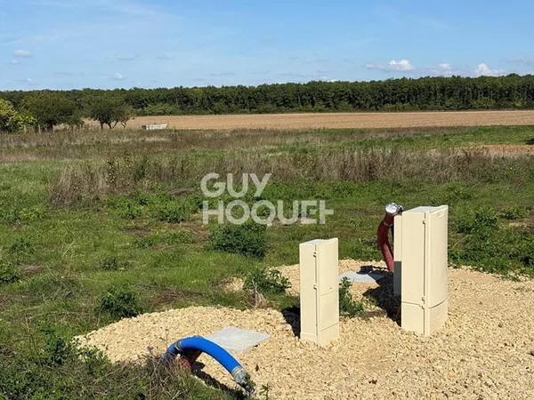 Terrain à bâtir viabilisé hors lotissement à 7 min BOURGES SUD