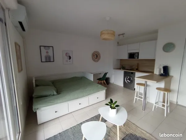 Studio avec terrasse et parking à louer pour mai et juin 2026