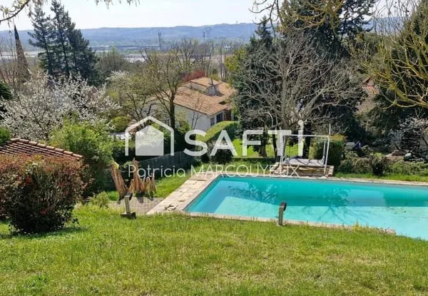 125m², vue dégagée et terrain constructible : cadre de vie rare à Labège