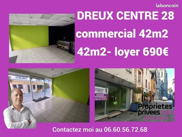 Local commercial 42 m²