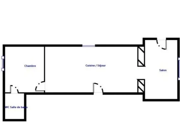 Appartement 3 pièces 32 m²